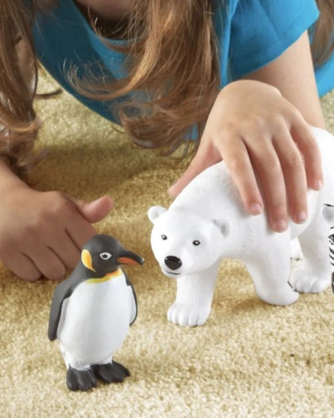 Přestěhujte zoologickou zahradu do pokojíčku. Recenze sady Jumbo Zoo Animals (5 ks) 2